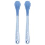 Kit 2 Colheres Termossensíveis Azul (6m+) - Buba