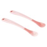 Kit 2 Colheres Termossensíveis Rosa (6m+) - Buba