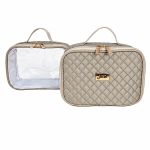 Kit 2 Necessaires Organizadoras Aurora Fendi - Just Baby