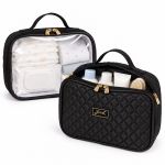 Kit 2 Necessaires Organizadoras Aurora Preto - Just Baby