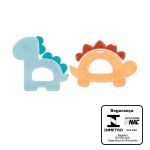 Kit 2 Mordedores com Água Magic Dino (4m+) - Buba