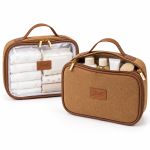 Kit 2 Necessaires Organizadoras Teddy Bear Marrom - Just Baby