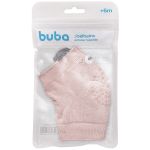 Joelheira Antiderrapante Urso Rosa (6m+) - Buba