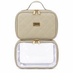 Kit 2 Nécessaires Organizadoras Elegance Bege – Just Baby