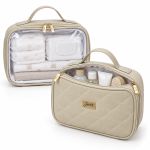 Kit 2 Nécessaires Organizadoras Elegance Bege – Just Baby
