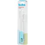 Kit 2 Escovas para Canudo Azul - Buba