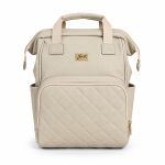 Mochila Maternidade Multifuncional Elegance Bege - Just Baby