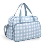 Bolsa Maternidade Vichy Azul - Just Baby