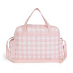 Bolsa Maternidade Vichy Rosa - Just Baby