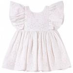 Vestido Babadinhos c/ Calcinha em laise Branco - Tip Top
