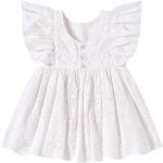 Vestido Babadinhos c/ Calcinha em laise Branco - Tip Top