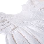 Vestido Babadinhos c/ Calcinha em laise Branco - Tip Top