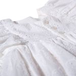 Vestido Babadinhos c/ Calcinha em laise Branco - Tip Top