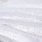 Vestido Babadinhos em laise Branco - Tip Top
