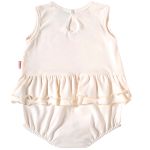 Body Vestido Babadinhos Banho de Sol em meia malha Fadinha - Tip Top