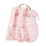 Mochila Maternidade Multifuncional Vichy Rosa - Just Baby