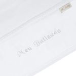 Toalha Meu Batizado em atoalhado Branco - AC Baby
