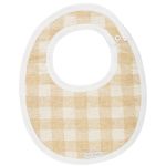 Kit 2 Babadores em atoalhado Urso Vichy Bege - AC Baby