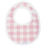 Kit 2 Babadores em atoalhado Urso Vichy Rosa - AC Baby