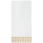Kit 2 Paninho de Ombro em fralda Urso Vichy Bege - AC Baby
