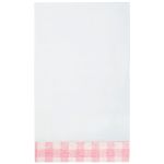 Kit 3 Paninhos de Boca em fralda Urso Vichy Rosa - AC Baby