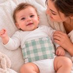 Bolsinha Térmica de Sementes para Cólica Viena Verde - AC Baby