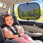 Kit 2 Protetores Solares Blackout para Carro - Pais e Filhos