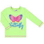 Conjunto de banho Borboletinhas: Camiseta Surfista + Calcinha - Tip Top