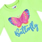Conjunto de banho Borboletinhas: Camiseta Surfista + Calcinha - Tip Top