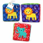 Cubo Fofo Sensorial Zoo Safari (3m+) - Pais e Filhos