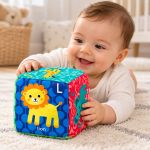 Cubo Fofo Sensorial Zoo Safari (3m+) - Pais e Filhos