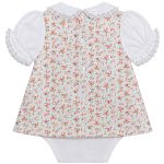 Vestido c/ Body Gola em algodão Liberty - Bibe