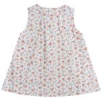 Vestido c/ Body Gola em algodão Liberty - Bibe
