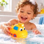 Submarino de Banho Macio com Cheirinho (18m+) - Pais e Filhos