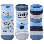 Kit 3 Meias Soquete Cano Médio Little Bear - Lupo