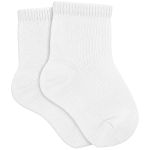 Kit 2 Meias Soquete Cano Médio Branco - Lupo