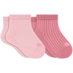 Kit 2 Meias Soquete Cano Médio Rosa Rosé - Lupo