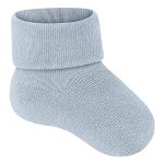 Meia Soquete recém-nascido Cano Médio Azul - Lupo