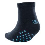 Meia Soquete Antiderrapante Cano Médio Azul Marinho - Lupo