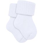 Meia Soquete atoalhada Cano Médio Branco - Lupo