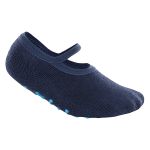 Meia Sapatilha Antiderrapante atoalhada Azul Marinho - Lupo