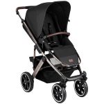 Travel System: Salsa 4 Diamond Dolphin + Bebê Conforto Tulip + Base Isofix + Adaptadores (0-15kg) - ABC Design