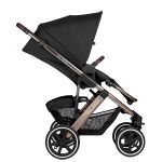 Travel System: Salsa 4 Diamond Dolphin + Bebê Conforto Tulip + Base Isofix + Adaptadores (0-15kg) - ABC Design