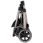 Travel System: Salsa 4 Diamond Dolphin + Bebê Conforto Tulip + Base Isofix + Adaptadores (0-15kg) - ABC Design