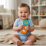 Mini Telefone Flipinho Azul (6m+) - Pais e Filhos