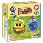 Mini Quebra-Cabeça Galinha Pintadinha Madeira Sortido 10 Peças (3a+) - Pais e Filhos