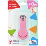 Cortador de Unhas Rosa (0m+) - Pais e Filhos