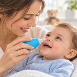 Aspirador Nasal Azul (0m+) - Pais e Filhos