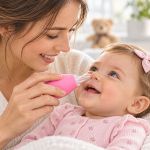 Aspirador Nasal Rosa (0m+) - Pais e Filhos