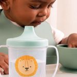 Copo de Treinamento com Alças 180ml Leãozinho (6m+) - Buba
